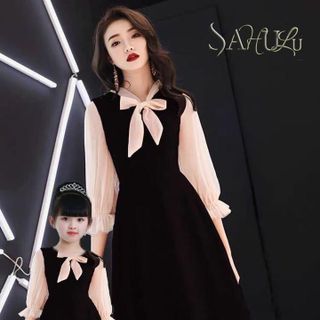 SET MẸ BÉ ĐEN SƠ MI giá sỉ