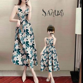 SET MẸ BÉ 2 DÂY XANH