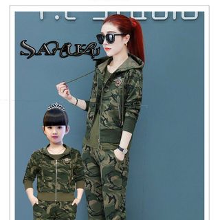 SET ĐỒ LÍNH MẸ BÉ