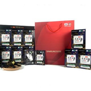 Nước Hắc Sâm Quà Biếu Đối Tác BLACK RED GINSENG Hàn Quốc 50ml x 30 gói