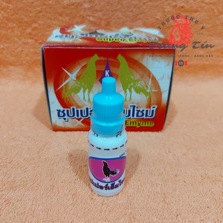 1 LỌ / 15ML - Super emyme - thuốc gà đá - gà ăn không tiêu chướng diều (Thái Lan)