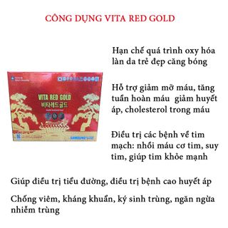 Tinh Dầu Thông Đỏ Chính Phủ Hàn Quốc Vita Red Gold