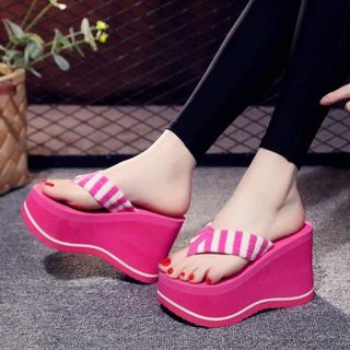 Dép kẹp xốp đế gợn sóng 10f