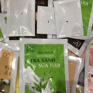 Tắm trắng Trà Xanh và sữa tươi giá sỉ