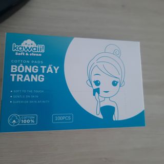 Bông tẩy trang Kawaii