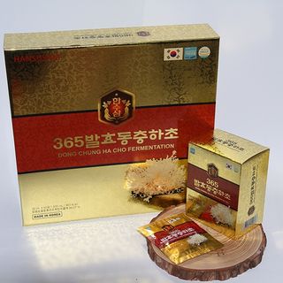 Nước Đông Trùng Hạ Thảo Lên Men hộp 60 gói x 70ml