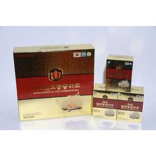 Nước Đông Trùng Hạ Thảo Lên Men hộp 60 gói x 70ml