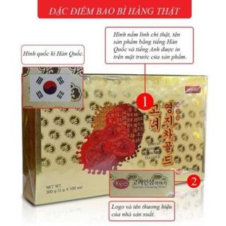 Trà Linh Chi KGS Hộp 300 Gram
