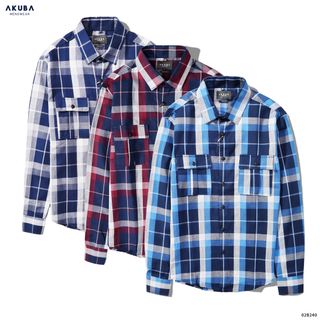ÁO SƠ MI TAY DÀI AKUBA 02B420