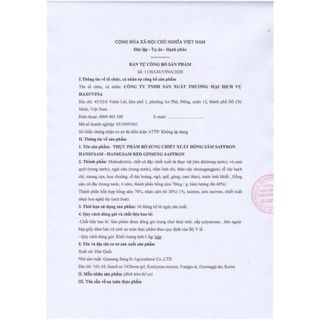 [ Hàng cao cấp] Cao Hồng Sâm Safron hũ 1 kg