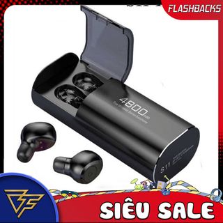 Tai Nghe Bluetooth S11 Công Nghệ 5.0 Chống Nước, Kiêm Sạc Dự Phòng 4800mAh