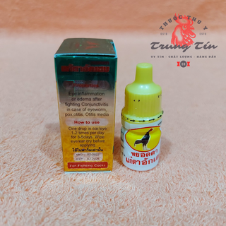 Thuốc nhỏ mắt gà đá ( đau mắt , sưng mắt , chảy nước mắt , đục giác mạc) - 1 lọ / 5ml