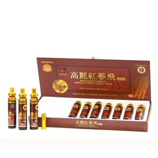 [ Hàng KGS] Chiết xuất hồng sâm nhung linh chi KGS 200ml (20ml x 10 tuýp)