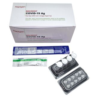 KIT TEST NHANH DỊCH MŨI BIOCREDIT - RAPIGEN ( hộp 20 kit ) giá sỉ