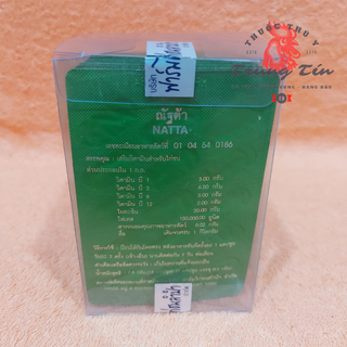 1 vĩ / 10 viên - Natta - gà chướng diều - ăn không tiêu , thuốc gà đá , thuoc ga , dành cho gà đá