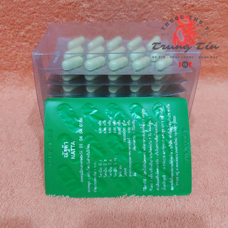 1 vĩ / 10 viên - Natta - gà chướng diều - ăn không tiêu , thuốc gà đá , thuoc ga , dành cho gà đá