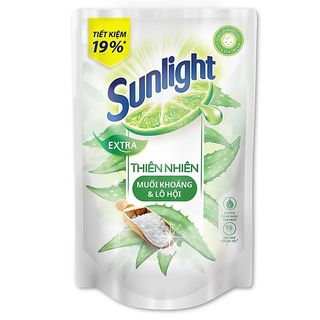 Túi Nước Rửa Chén Sunlight Thiên Nhiên túi 750g Thùng 18 túi giá sỉ