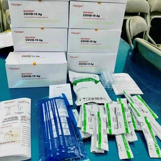 KIT TEST NHANH DỊCH MŨI BIOCREDIT - RAPIGEN ( hộp 20 kit )