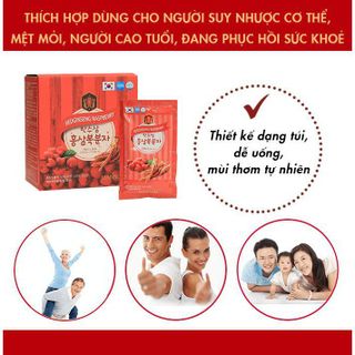 [Giá Sập Sàn] Nước Hồng Sâm Phúc Bồn Tử Hộp 20 gói x 70ml