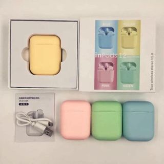 Tai Nghe Không Dây Bluetooth I.12 - Dùng Cho Iphone / Android - Pin Lâu - Âm Thanh Sôi Động - Pass Cực Căng
