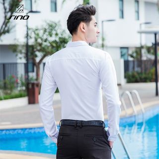 Áo Sơ Mi Nam Dài Tay Korea Design Cực Đẹp - Vải Lụa Cao Cấp SM00009