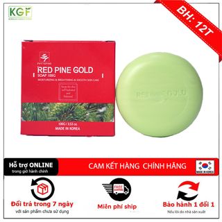 Xà Bông TInh Dầu Thông Đỏ Red Pine Gold