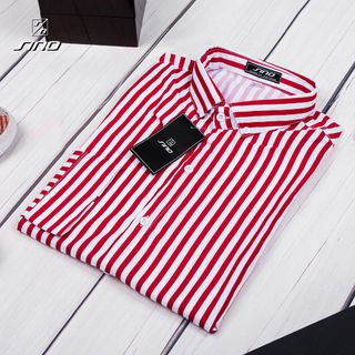 Sơ Mi Nam Dài Tay Thời Trang - Chất Vải Bền Đẹp - Hàng Xuất Khẩu AD00008