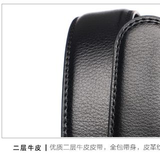 Thắt Lưng Nam Pagini DL09 Thiết Kế Khóa Cài Tự Động Da Thật Cao Cấp Kiểu Dáng Trẻ Trung Sang Trọng