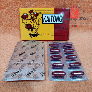 kaitong - sâm Thái - thuốc tăng bo đá cho gà - 1 hộp 20 viên giá sỉ