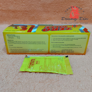 zero mite (xà bông tắm gà Philippines) diệt mạc gà , ve , ghẻ - 1 gói / 10ml