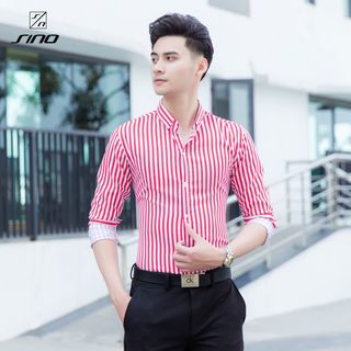 Áo Sơ Mi Nam Dài Tay Thời Trang - Thiết Kế Theo Style Cao Cấp