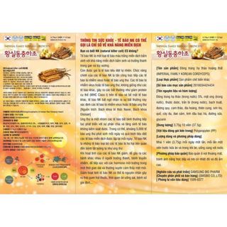 Viên Đông Trùng Hạ Thảo 1 Hộp 10 Viên x 3,75G