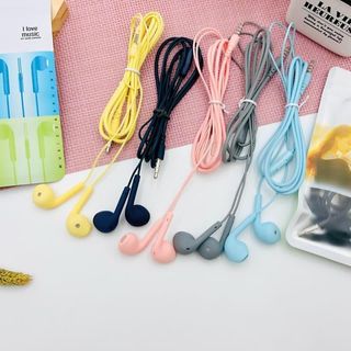 Tai nghe có dây nhét tai rẻ U19 siêu cute jack 3.5 chống đứt tích hợp micro chất lượng cao dành cho điện thoại FLASHBACK