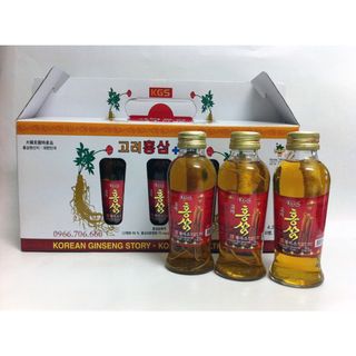 Nước Sâm Chai Có Củ KGS Hàn Quốc