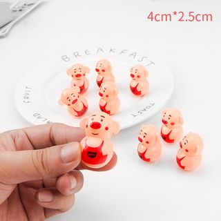 Set 3 con lật đật mini heo Piggy vui nhộn