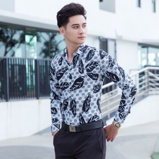 (TRỢ GIÁ) Áo sơ mi nam vải lụa 5D cao cấp - Thời trang công sở lịch lãm SM0002 [ XẢ HÀNG ]