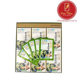 [MIỄN PHÍ SHIP] Nước Mát Gan Thiên Ma Lên Men Hàn Quốc Hộp 30 gói x 50ml