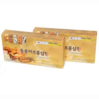 [QUÀ TẶNG SỨC KHỎE] Viên Hồng Sâm Đông Trùng Hạ Thảo Hộp 10 Viên Hàn Quốc