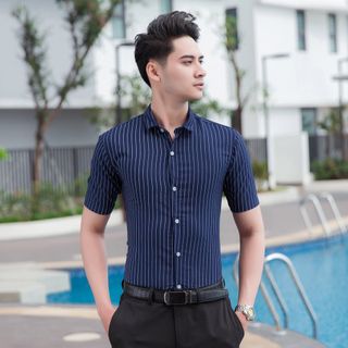 Áo Sơ Mi Nam Dài Tay Cực Đẹp Phong Cách Thời Trang Nam Tính AN03