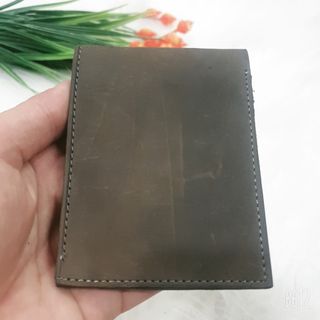 [HOT HOT HOT] Ví cầm tay mini , ví sen cách điệu da bò thật, thời trang Unisex cho nam và nữ đựng thẻ và tiền, VI03