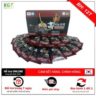 Nước Chiết Xuất Tỏi Đen Hàn Quốc Hộp 30 gói x 50ml