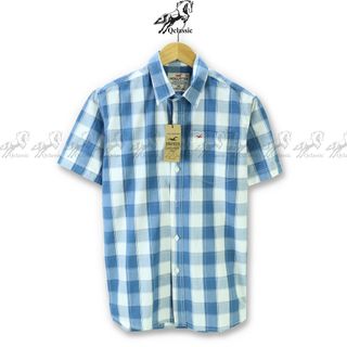 ÁO SƠ MI NAM NGẮN TAY CARO 3 MÀU CƠ BẢN DÁNG NGẮN SỐ LƯỢNG LỚN GIÁ SỈ TỐT