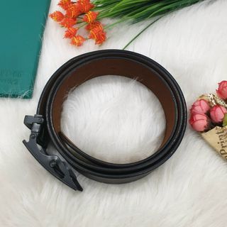 Thắt Lưng Da PU Cao Cấp Khóa Cài Dây Nịt Nam Da Mạ Vàng Bạc Nam Tính