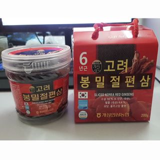 [CHÍNH HÃNG] Hồng Sâm Thái Lát Tẩm Mật Ong Hàn Quốc Hũ 200 gram