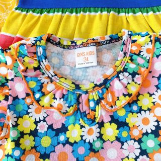 Đầm cánh tiên bé gái vải cotton xuất size 2-7