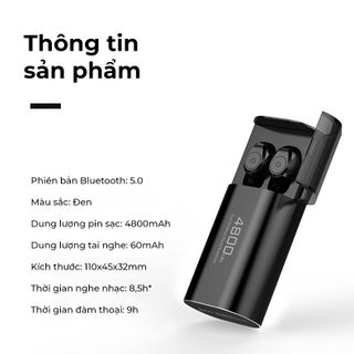 Tai nghe bluetooth gaming s11 không dây kèm sạc dự phòng flashback S11