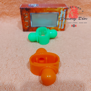 bịt cựa gà silicon - dành cho gà (TRE) - (1 HỘP DÀNH CHO 2 CON GÀ) thuốc gà đá , phụ kiện gà đá