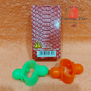 bịt cựa gà silicon - dành cho gà (TRE) - (1 HỘP DÀNH CHO 2 CON GÀ) thuốc gà đá , phụ kiện gà đá