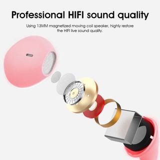 Tai nghe nhét tai U19 HiFi có dây dài 1.2m màu macaron với âm thanh siêu trầm đa năng cho Android & iOS - bảo hành 3T