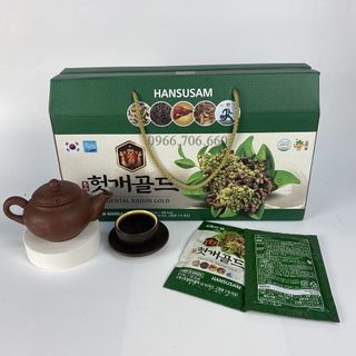 Nước Mát Gan Oriental Raisin Gold Hàn Quốc hộp 30 gói x 50ml